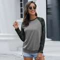 Camouflage Print Women's Hoodie with Long Sleeves