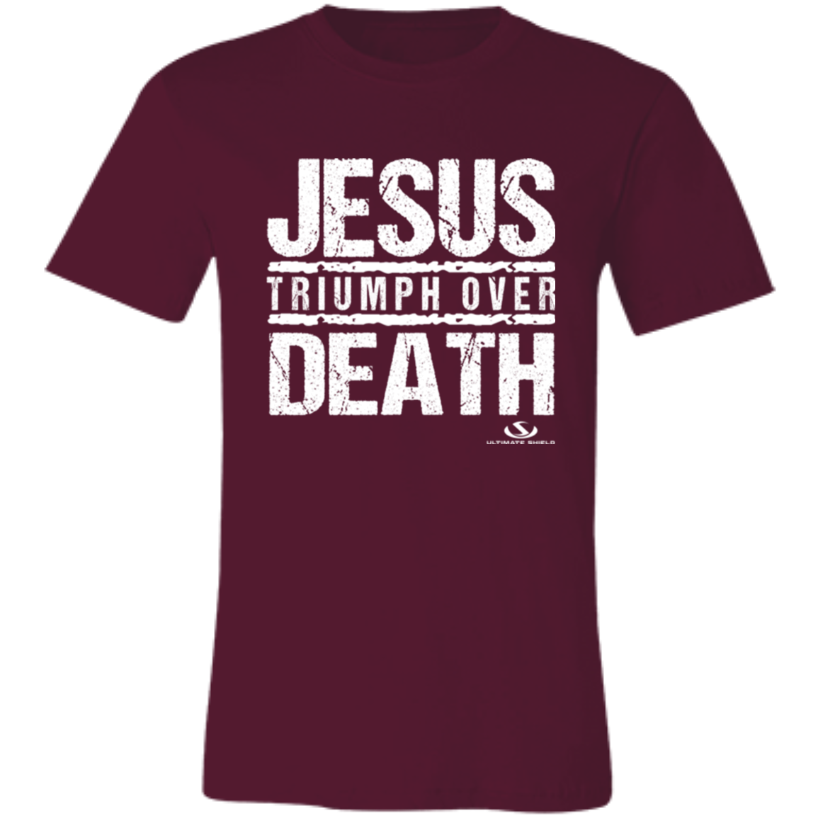 JESUS TRIMP OVER DEATH Unisex Jersey Short-Sleeve T-Shirt
