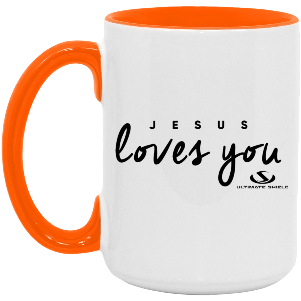 JESUS LOVES YOU 15oz. Accent Mug