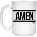 AMEN 15 oz. White Mug