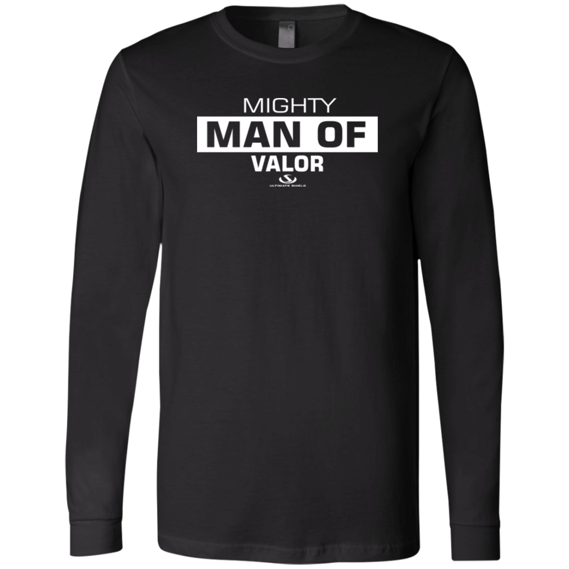 MIGHTY MAN OF VALOR  Men's Jersey LS T-Shirt