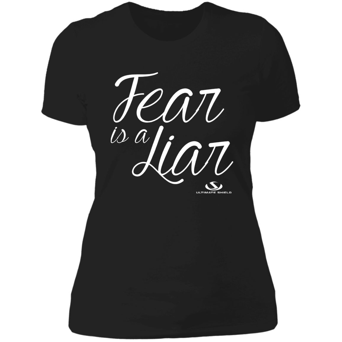 FEAR IS A LIAR Ladies' Boyfriend T-Shirt