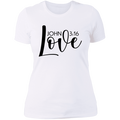 Love Ladies' Boyfriend T-Shirt