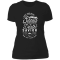 I have bad news we are sinned punishment is death that but we have a savior Ladies' Boyfriend T-Shirt