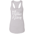 HE IS RISEN Ladies Ideal Racerback Tank