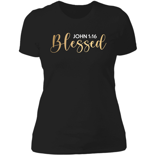 Blessed Ladies' Boyfriend T-Shirt