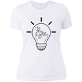 Be the light Ladies' Boyfriend T-Shirt