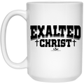 EXALTED CHRIST 15 oz. White Mug
