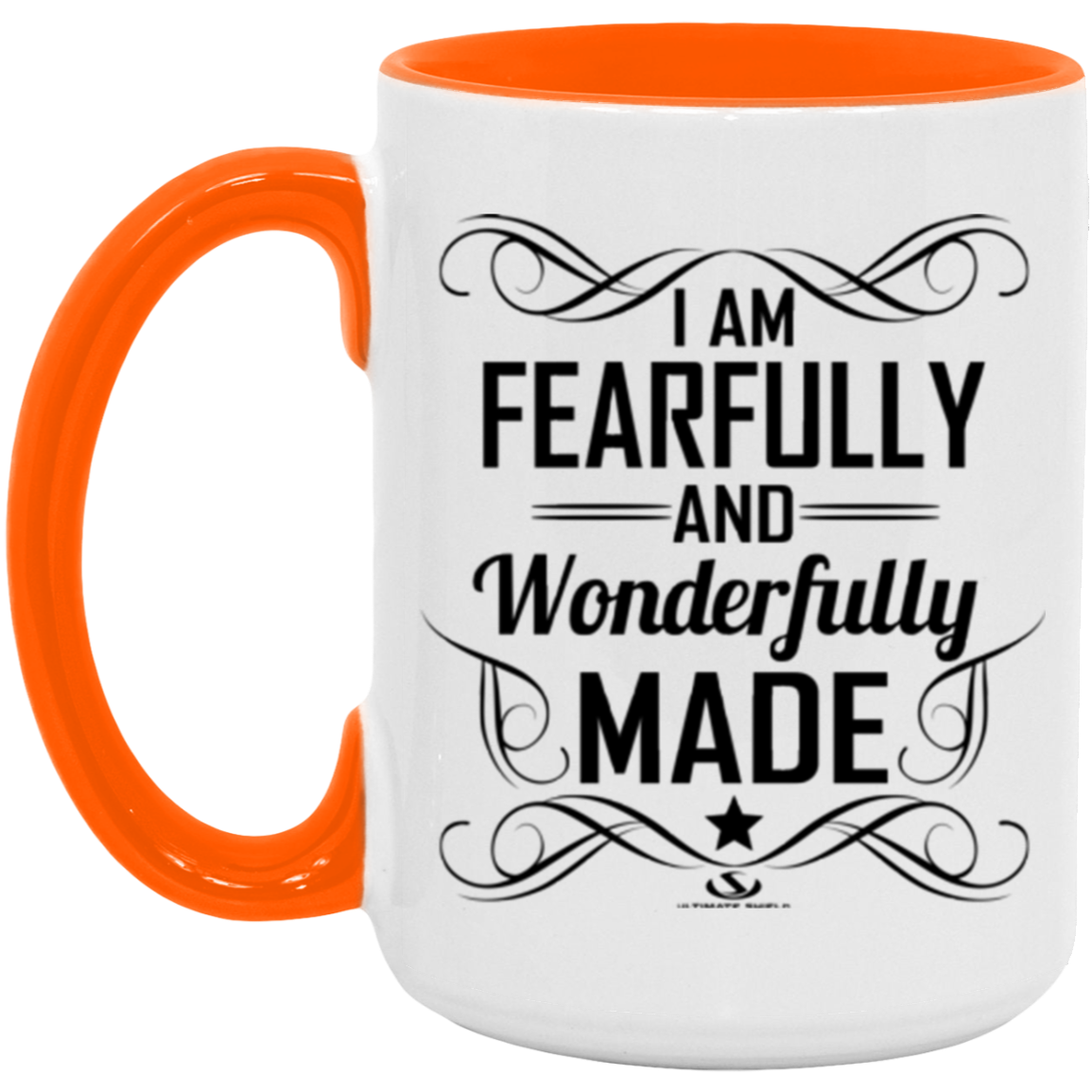 I AM FEARFULLY AND WONDERFULLY MADE 15oz. Accent Mug