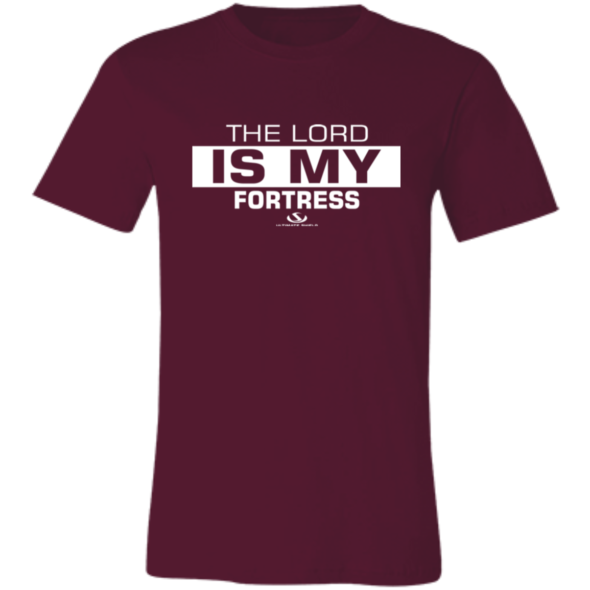 THE LORD IS MY FORTRESS Unisex Jersey Short-Sleeve T-Shirt