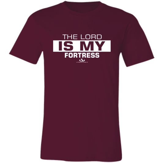 THE LORD IS MY FORTRESS Unisex Jersey Short-Sleeve T-Shirt