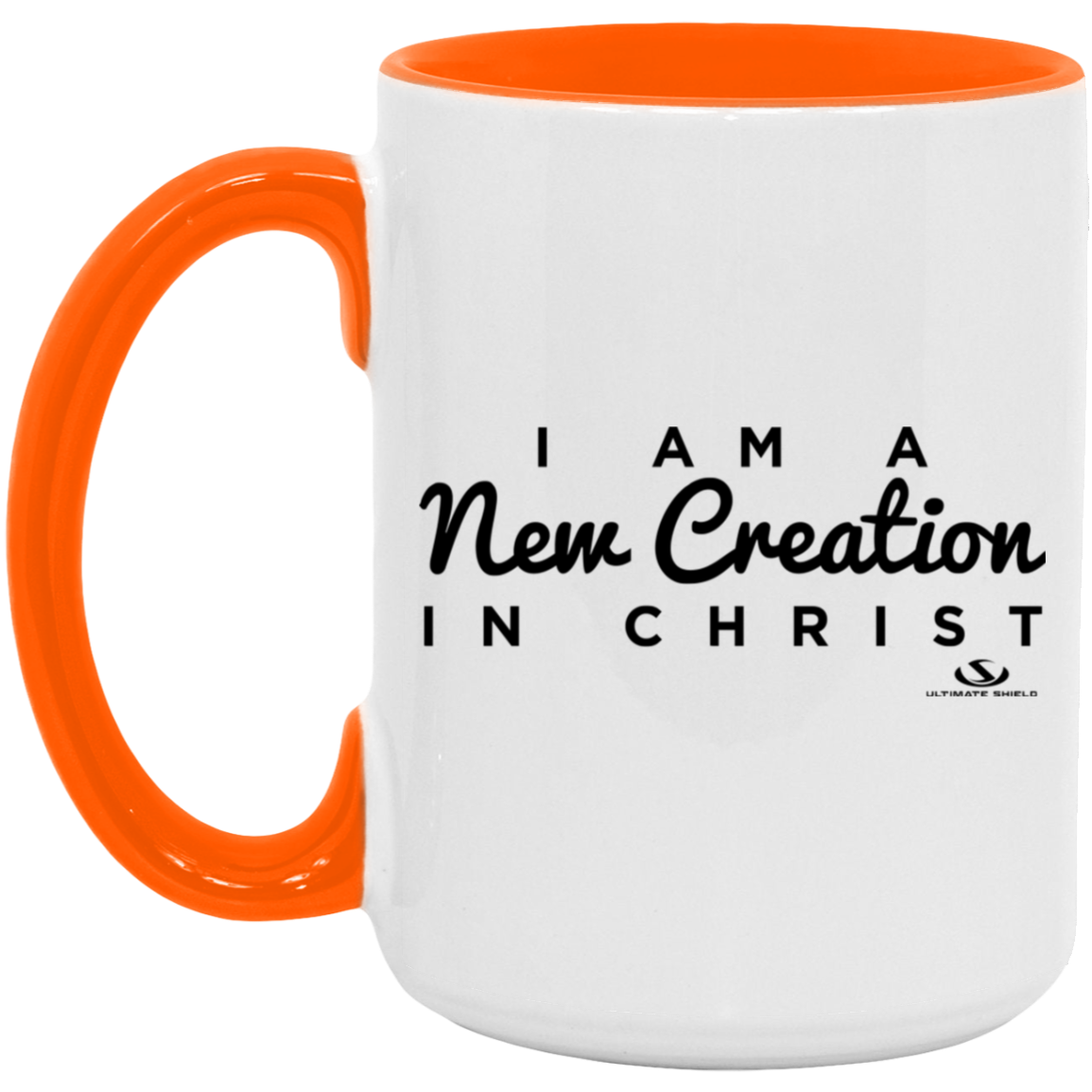 I AM A NEW CREATION IN CHRIST 15oz. Accent Mug