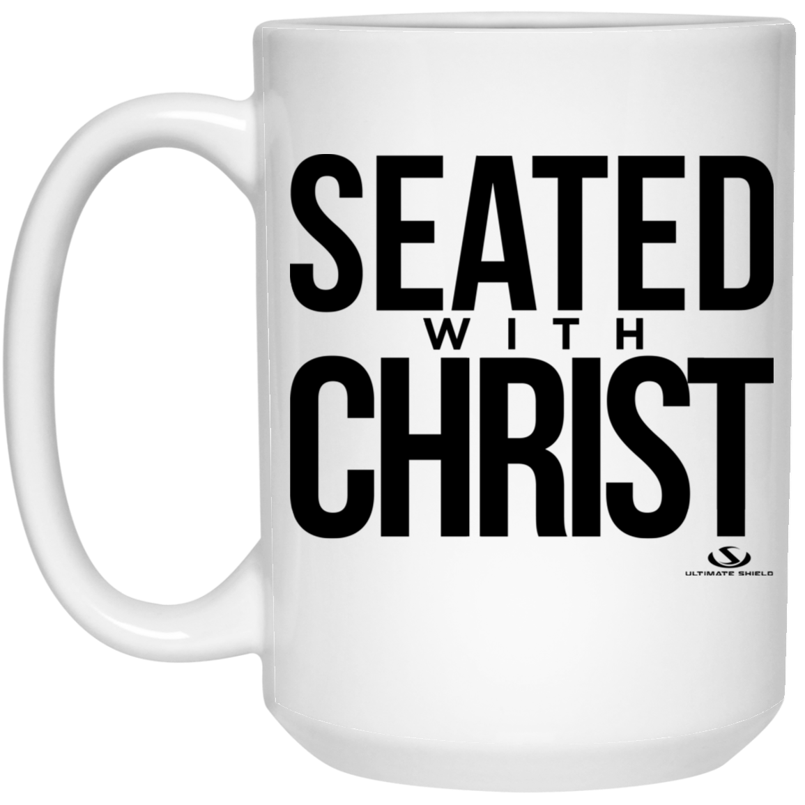 SEATED WITH CHRIST 15 oz. White Mug
