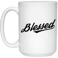Blessed 15 oz. White Mug