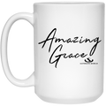 Amazing Grace 15 oz. White Mug