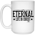 EXALTED CHRIST 15 oz. White Mug