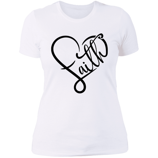 Faith Ladies' Boyfriend T-Shirt