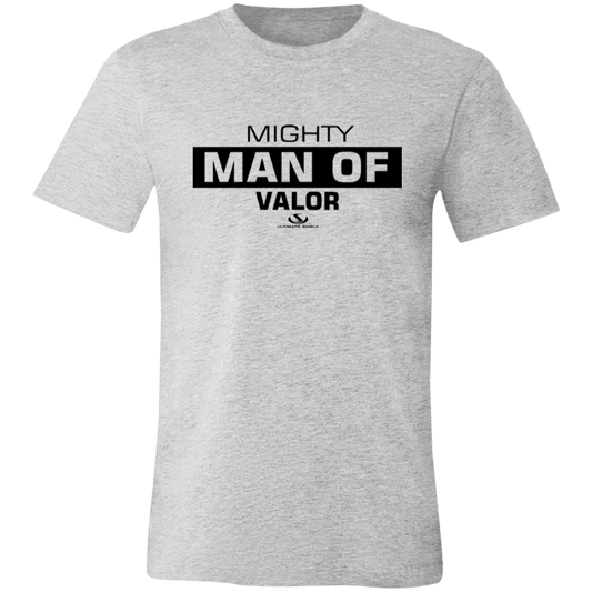 MIGHTY MAN OF VALOR  Unisex Jersey Short-Sleeve T-Shirt