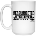 RESSURRECTED CHRIST 15 oz. White Mug