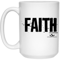FAITH 15 oz. White Mug