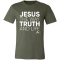 JESUS THE WAY  TRUTH AND LIFE  Jersey Short-Sleeve T-Shirt
