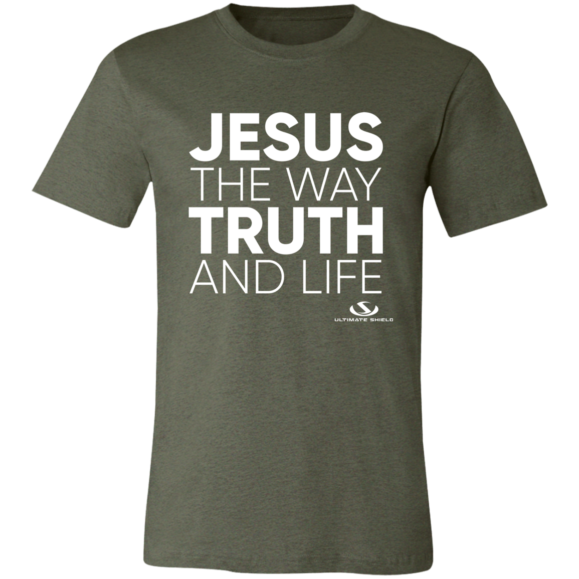 JESUS THE WAY  TRUTH AND LIFE  Jersey Short-Sleeve T-Shirt