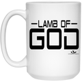 LAMB OF GOD 15 oz. White Mug