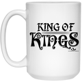 KING OF KINGS 15 oz. White Mug
