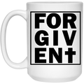 Forgiven 15 oz. White Mug