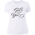God Gave Me You Ladies' Boyfriend T-Shirt