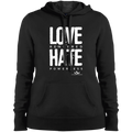 LOVE REDENDERED HATE POWERLESS Ladies' Pullover Hooded Sweatshirt