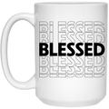 Blessed15 oz. White Mug